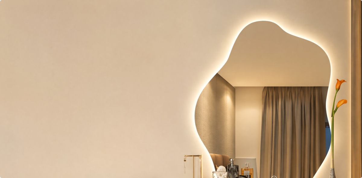 Elegant Mirrors for Aesthetic Spaces.