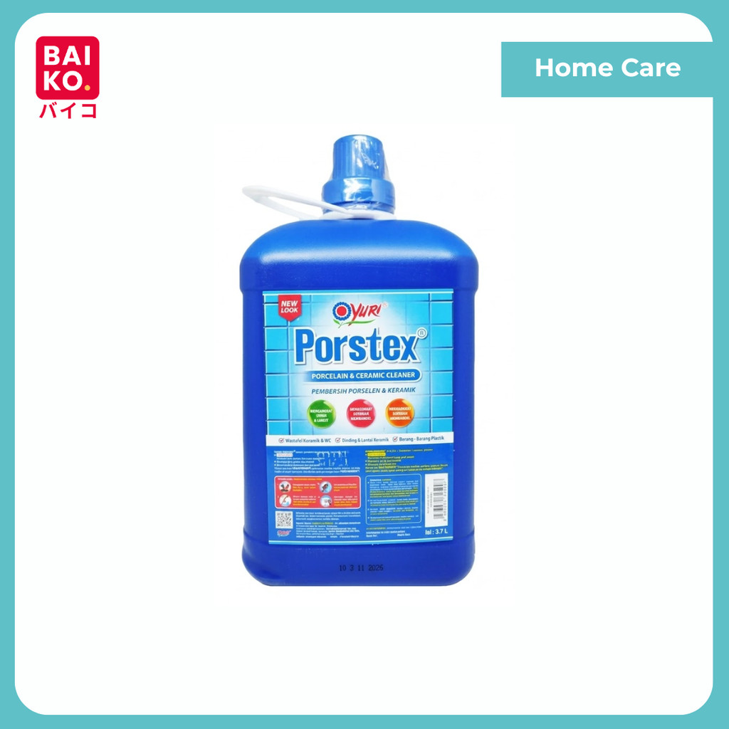 Yuri Porstex Biru Botol 3.7 Liter