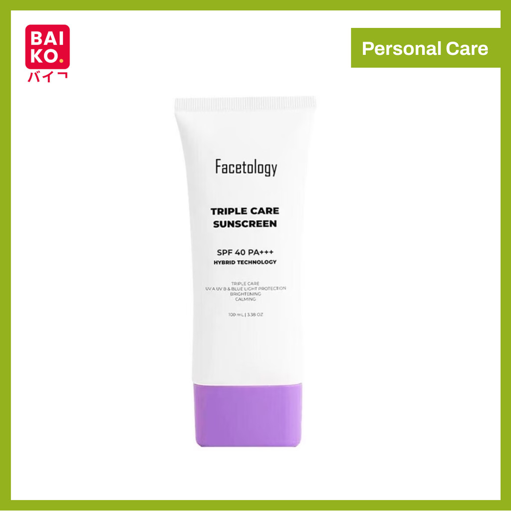 Facetology Triple Care Sunscreen Large SPF 40 PA+++ 100ml