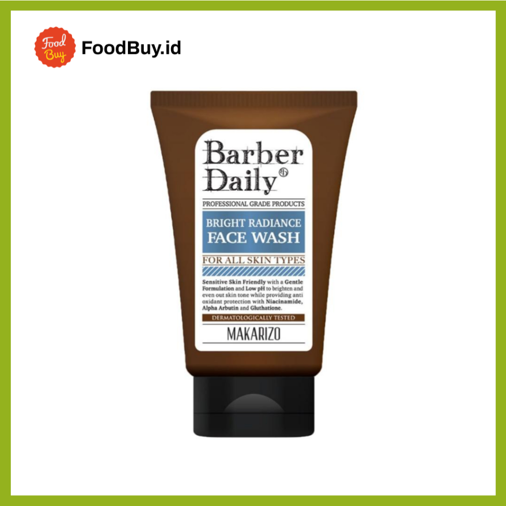 Barber Daily Bright Radiance Face Wash 100ml