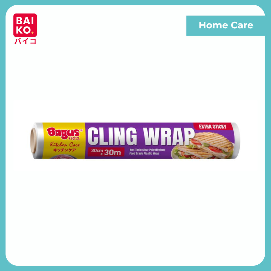 Bagus Cling Wrap Refill (30cm x 30m) BPA Free