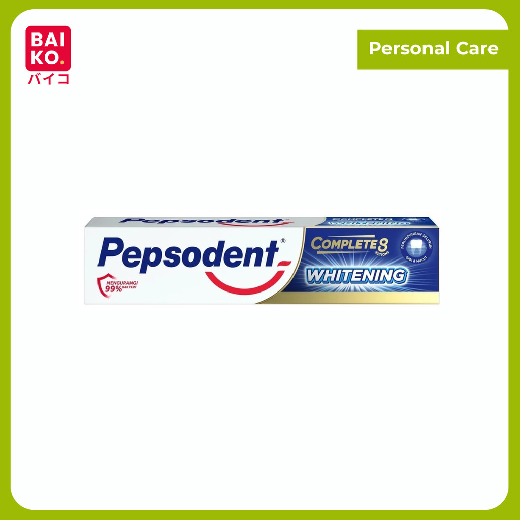 Pepsodent Complete 8 Plus Whitening 75g