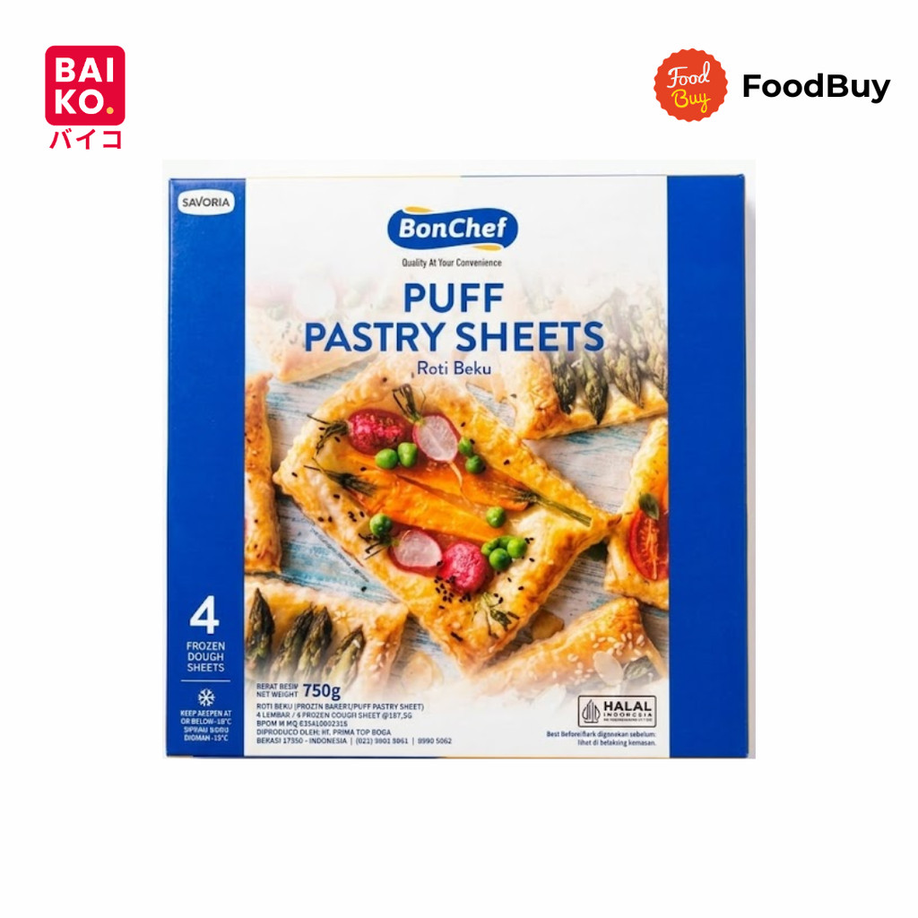 BonChef Puff Pastry Sheet 750gr