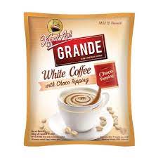 Kapal Api Grande White Coffee With Choco Topping 20 gr