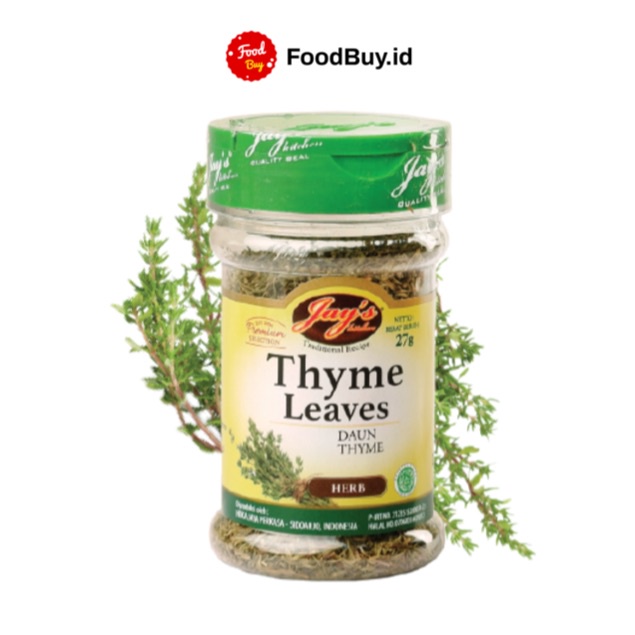 Jay's Thyme Leave / Daun Thyme 27 gr