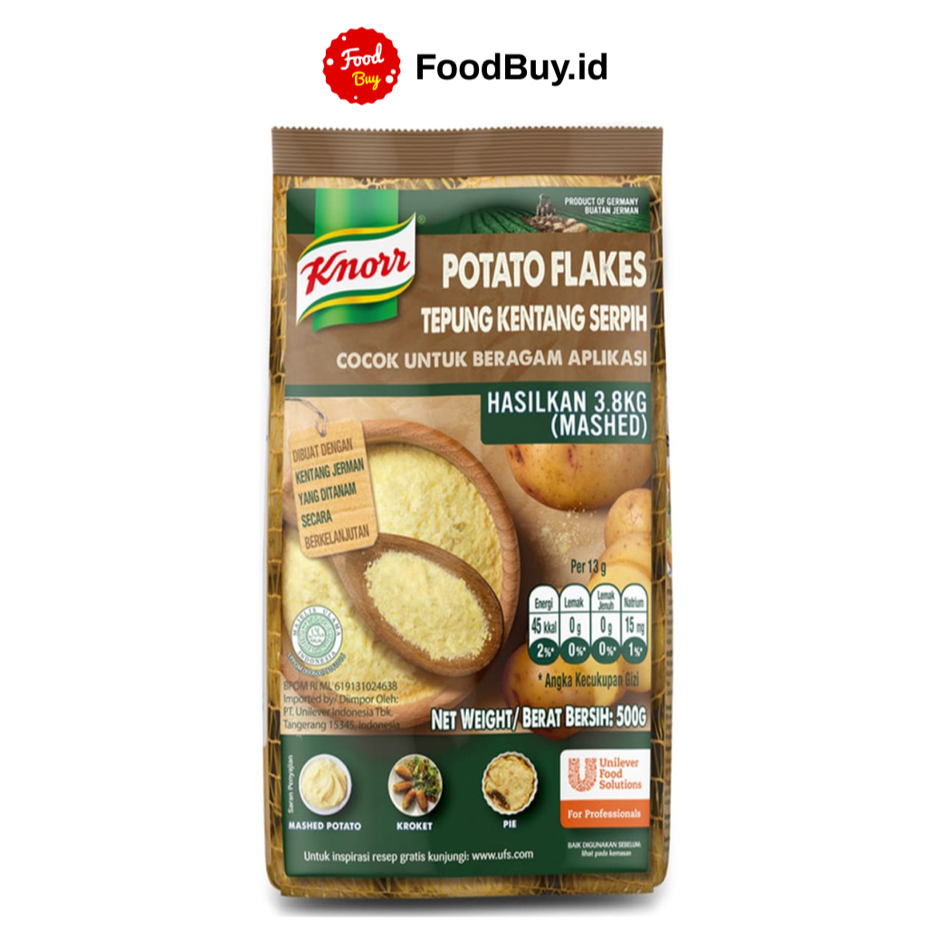 Knorr Mashed Potato (Potato Flake) 500 gr