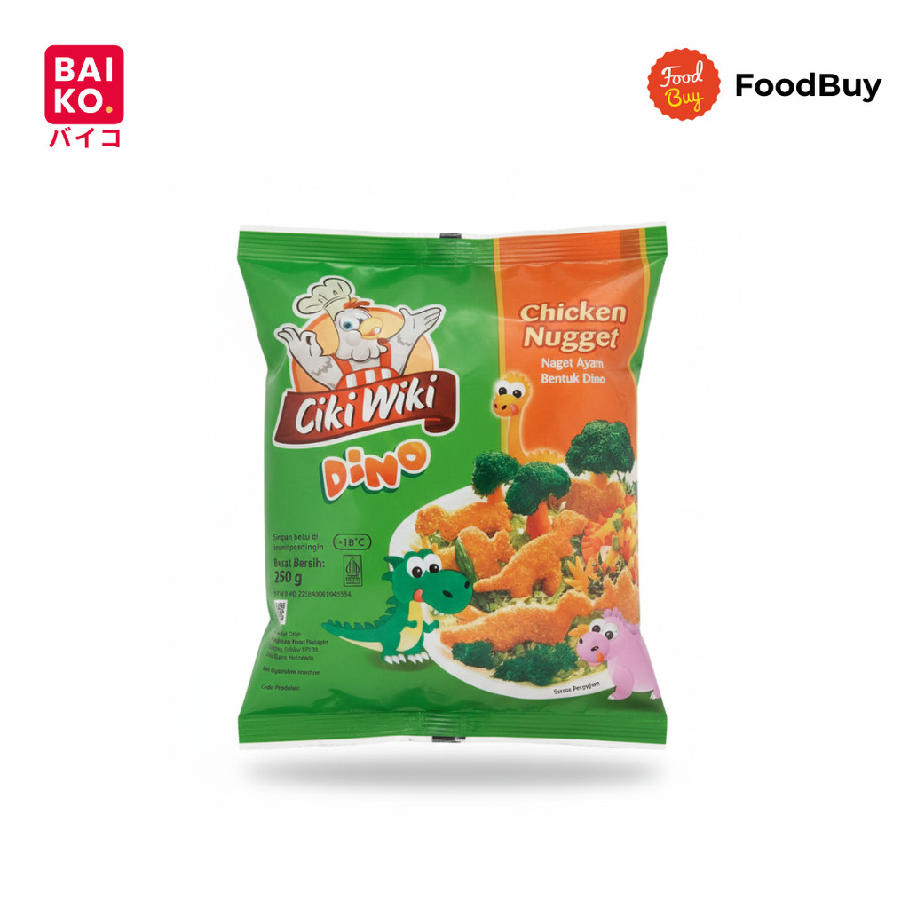 Ciki Wiki Nugget Dinosaurus 250 gr