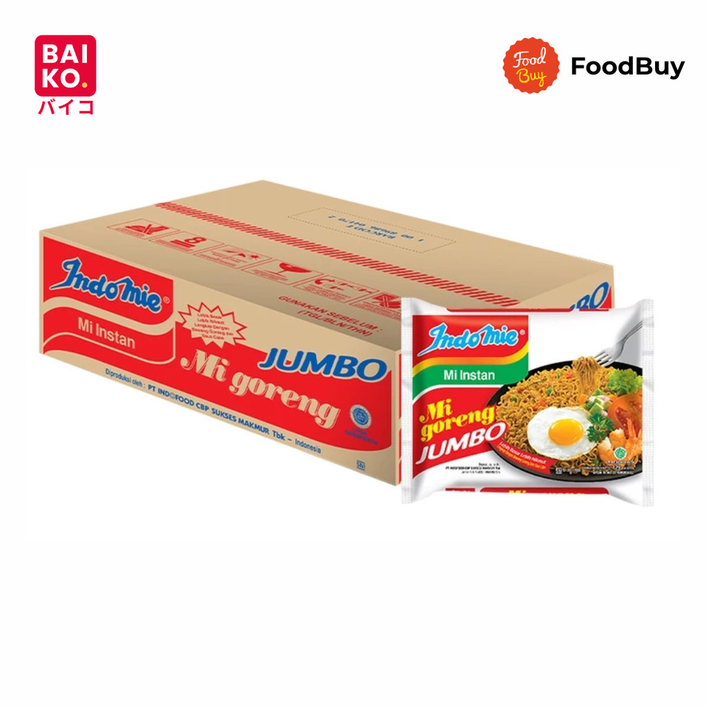 Indomie Goreng Jumbo 129 gr 1 Dus (24 Pcs)