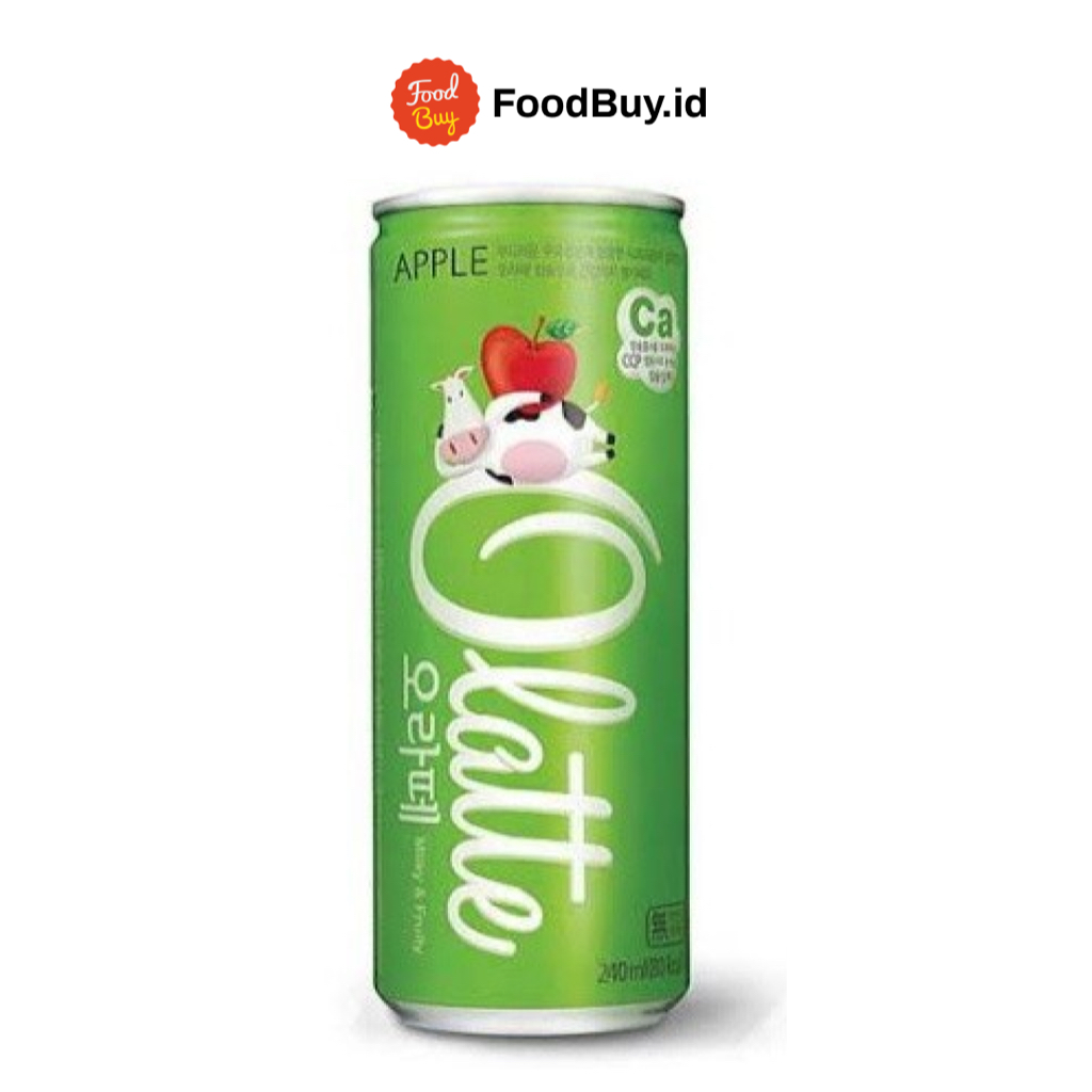 Olatte Minuman Korea Milky Rasa Apel 240 ml