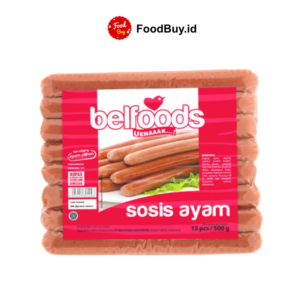Belfoods Uenak Sosis Ayam 500 gr