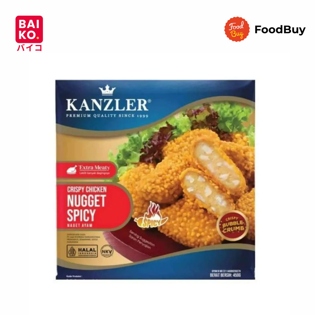 Kanzler Crispy Chicken Nugget Spicy 450gr