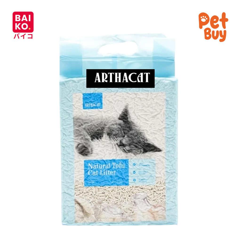 Arthacat Tofu Cat Litter Premium Pasir Kucing Milk 7 L