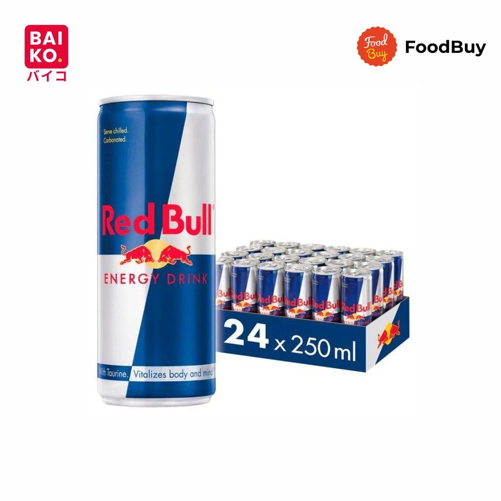 Paket 1 Dus - Red Bull Energy Drink 250ml (isi 24pcs)