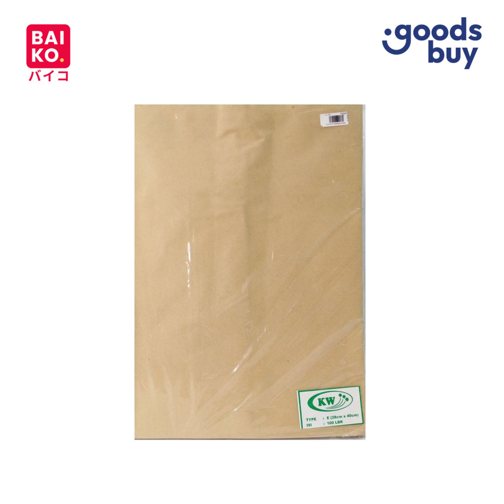 Paket 1 Pack - KW Amplop Coklat Samson Ukuran Extra Folio 28 x 40 cm Isi 100 Pcs
