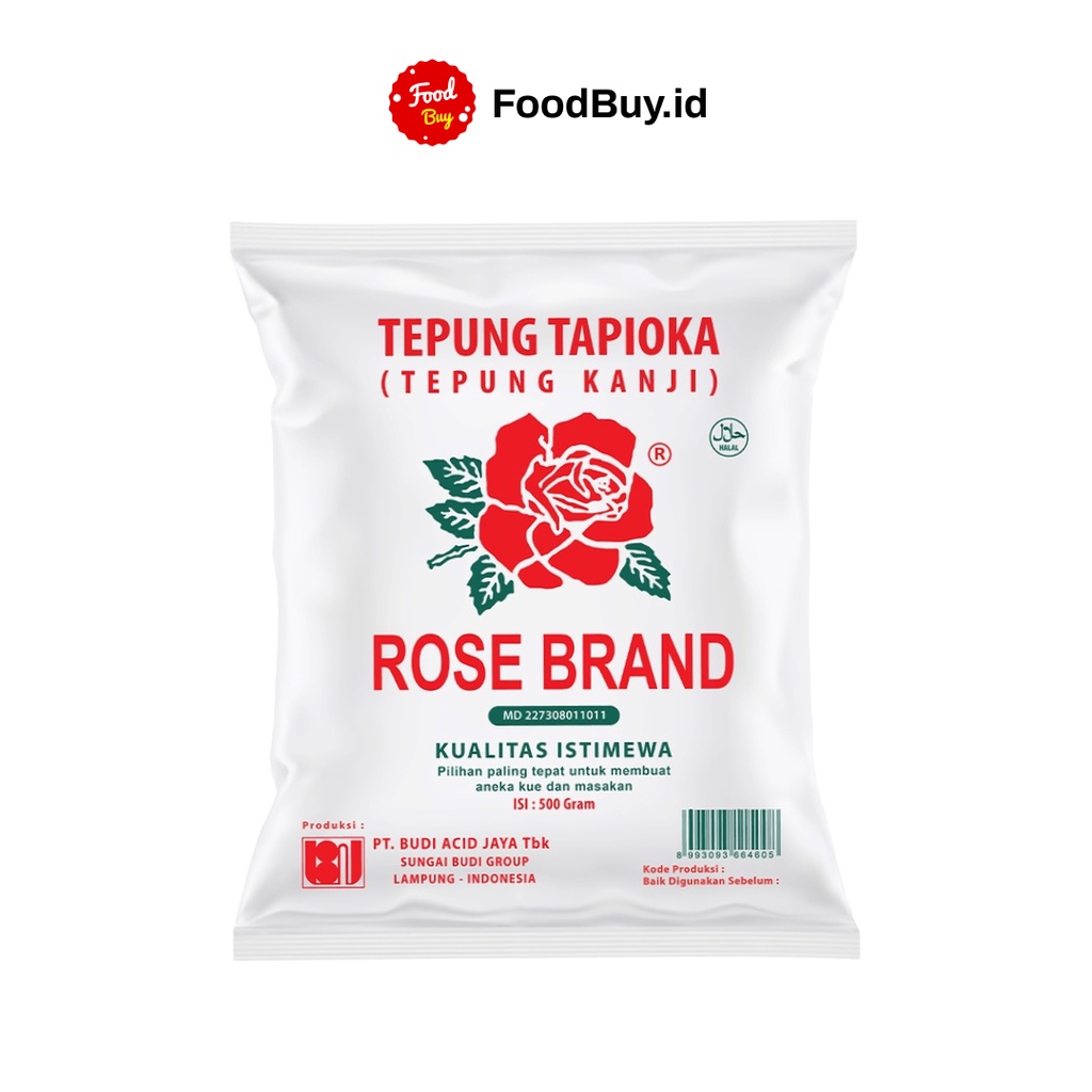 Tepung Tapioka Tepung Kanji Rose Brand 500 gr