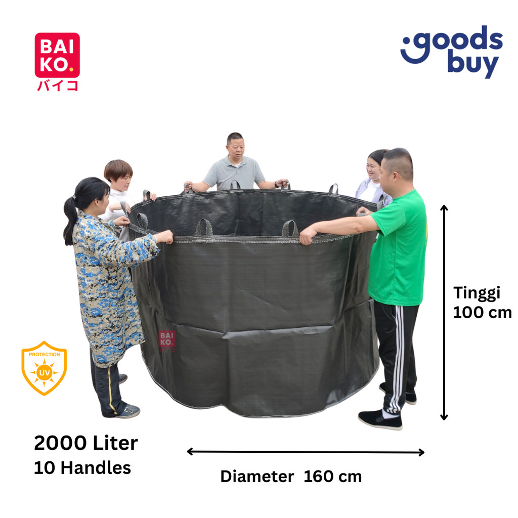 Planter Bag Woven Anti-UV 2000 Liter 160cm x 100cm