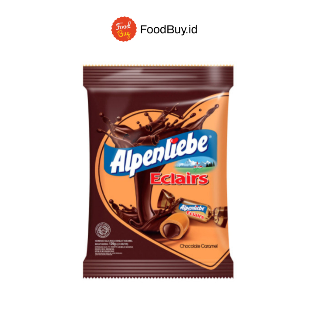Permen Alpenliebe Eclairs Choco 144gr