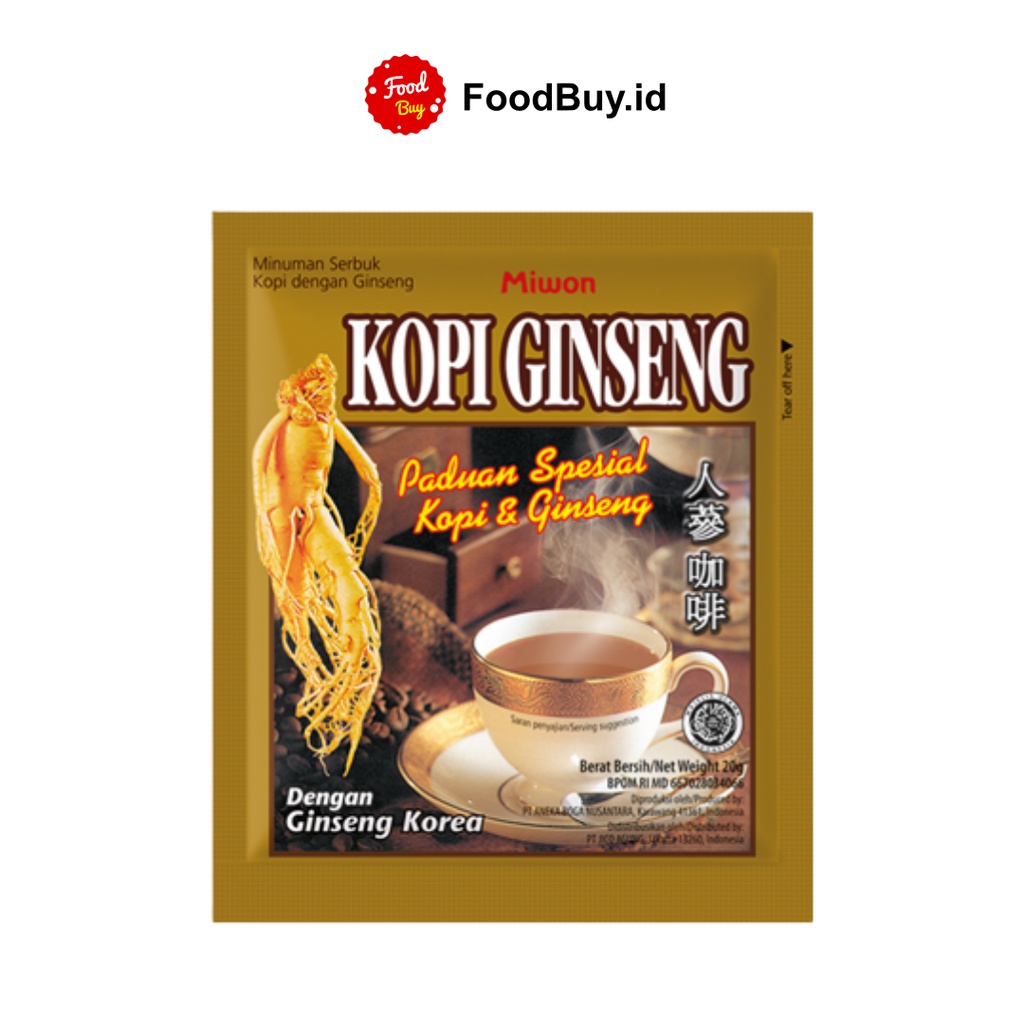 Miwon Kopi Gingseng 20 gr