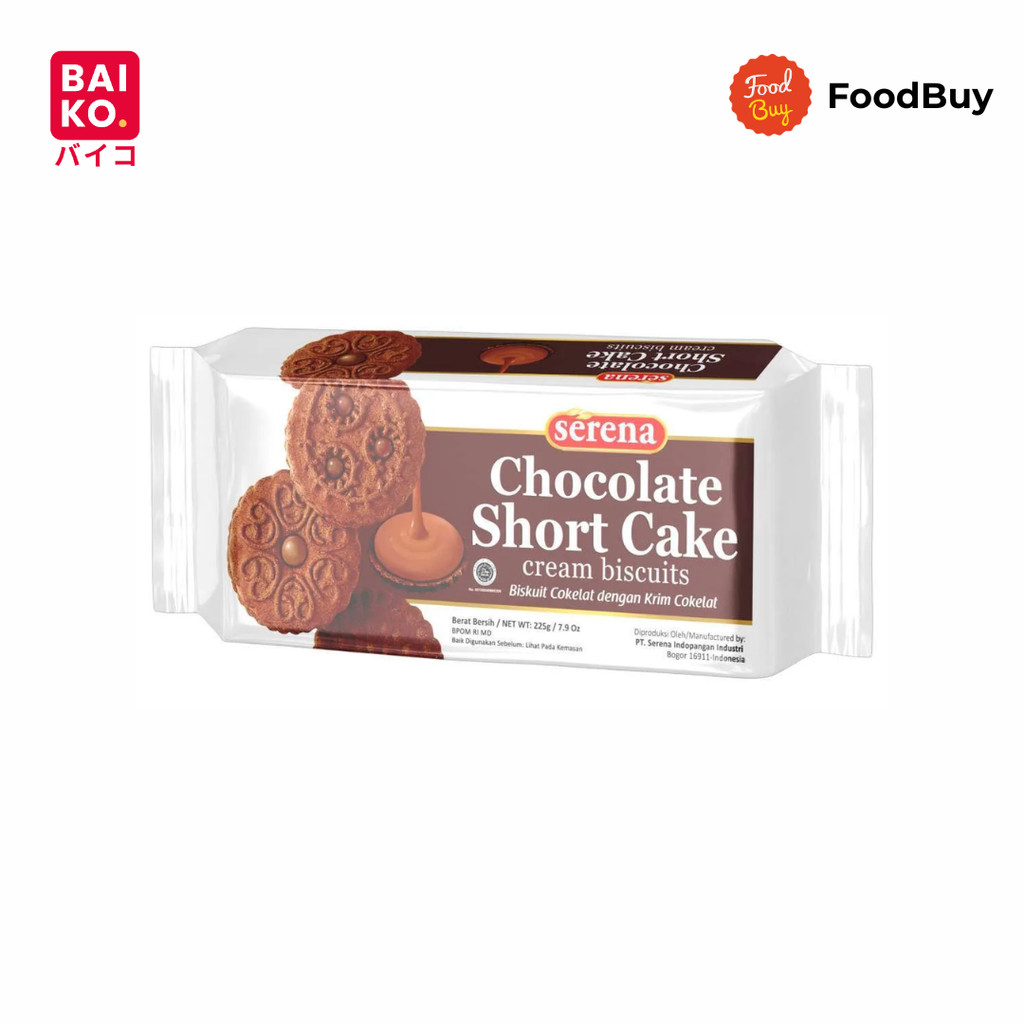 Serena Chocolate Short Cake Pack 225gr