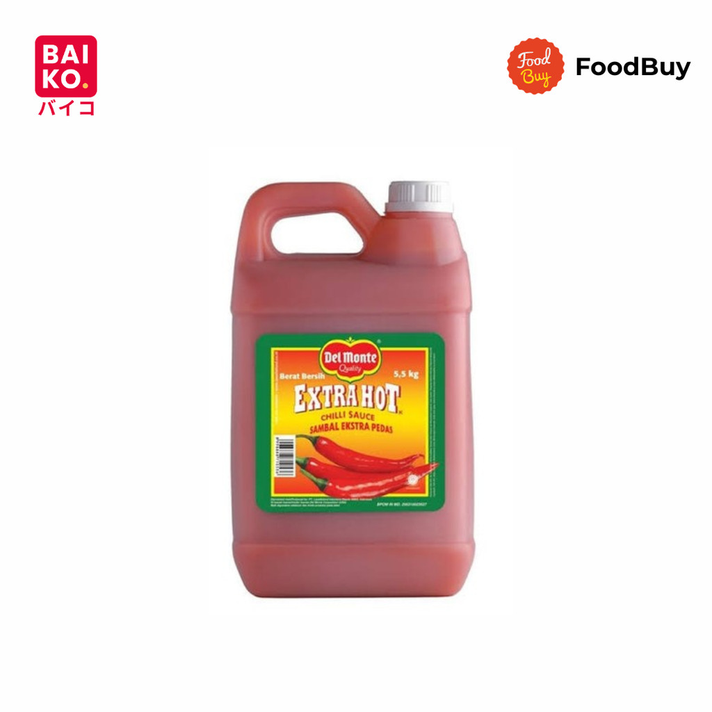 Del Monte Extra Hot Saus Sambal Jerigen 5,5 kg