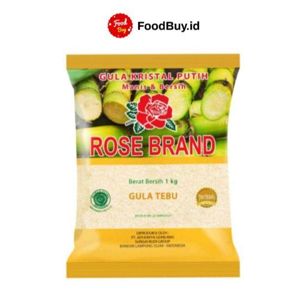 Rose Brand Gula Pasir Gula Tebu Kuning 1 Kg