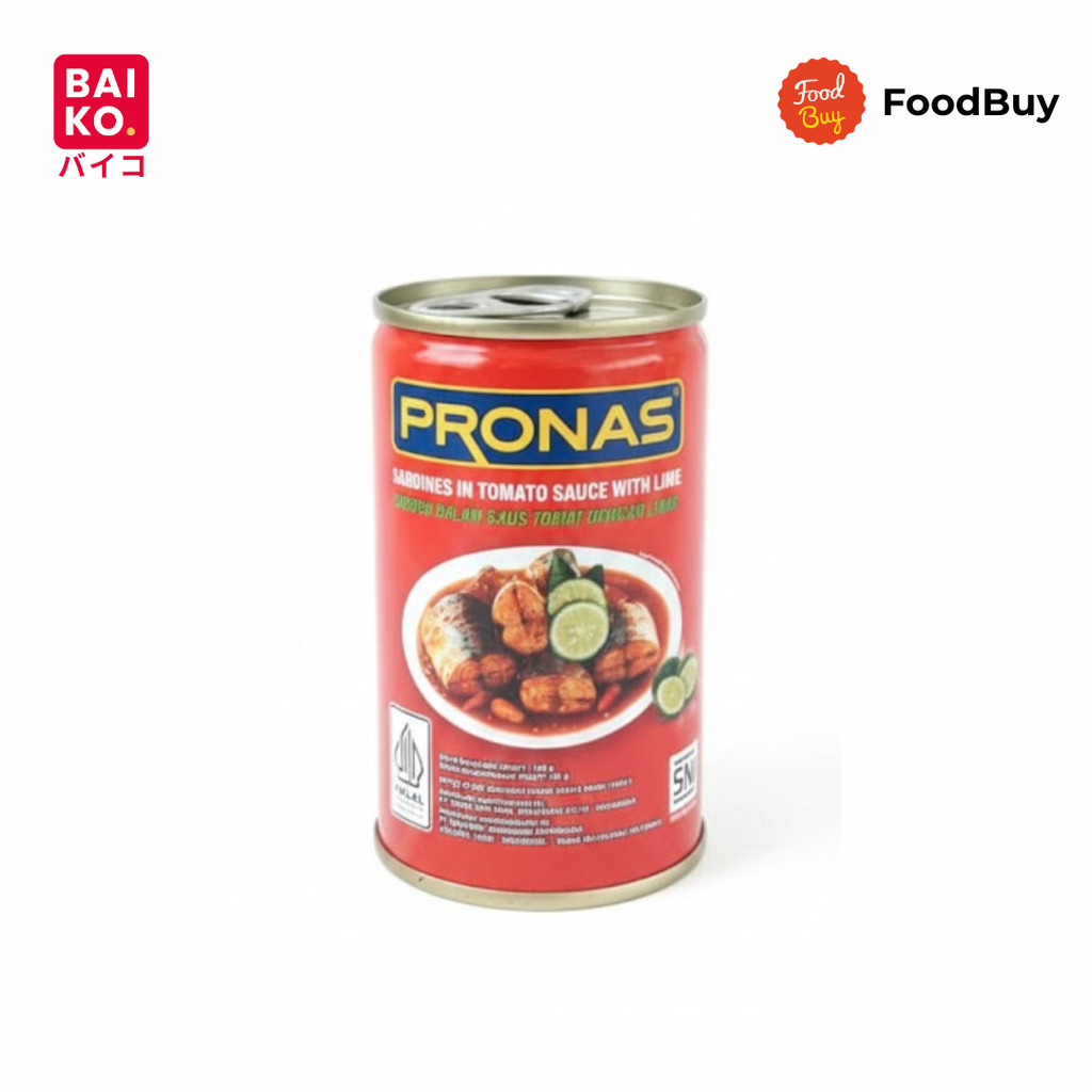 Pronas Sarden Saus Tomat Dengan Limau 155 gr