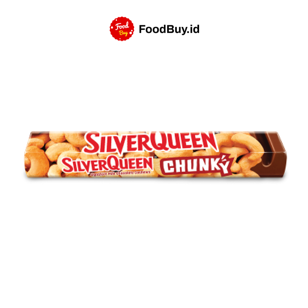 SilverQueen Chunky Bar Milk Chocolate Cashew 95 gr