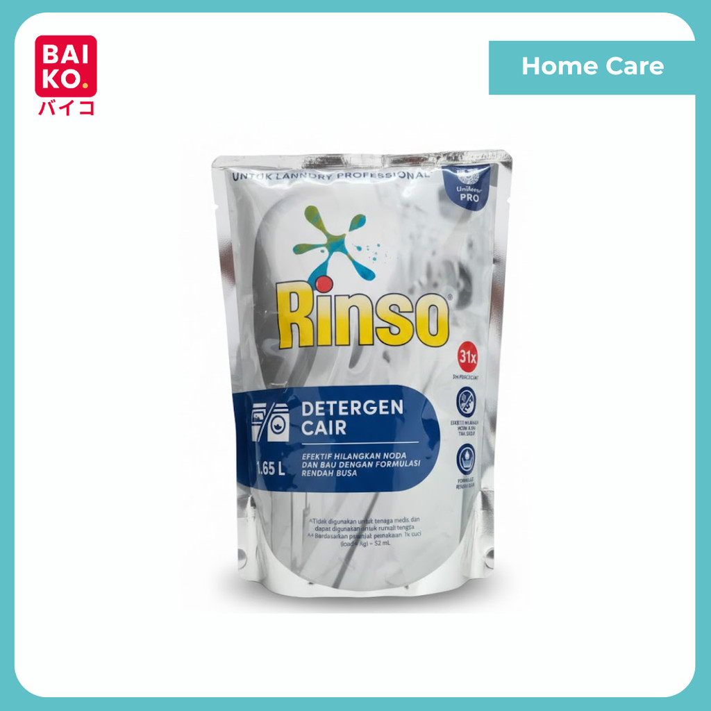 Rinso Detergen Matic Cair 1,65 Liter