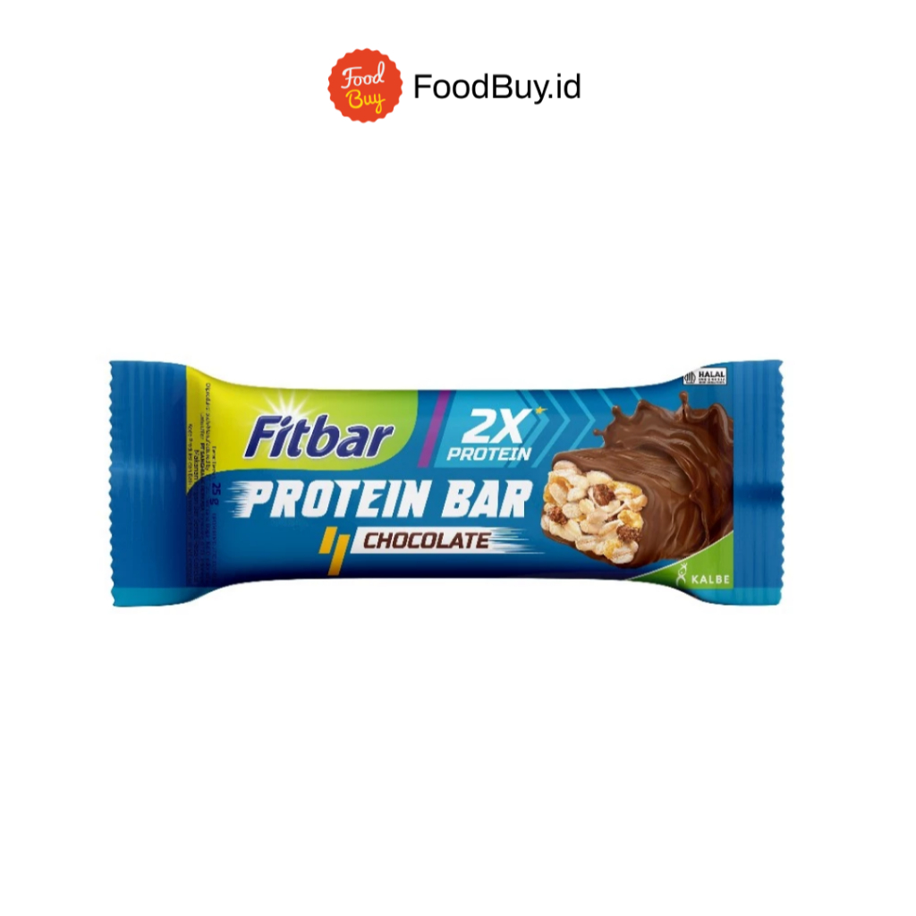 Fitbar Protein Bar Rasa Cokelat 25gr