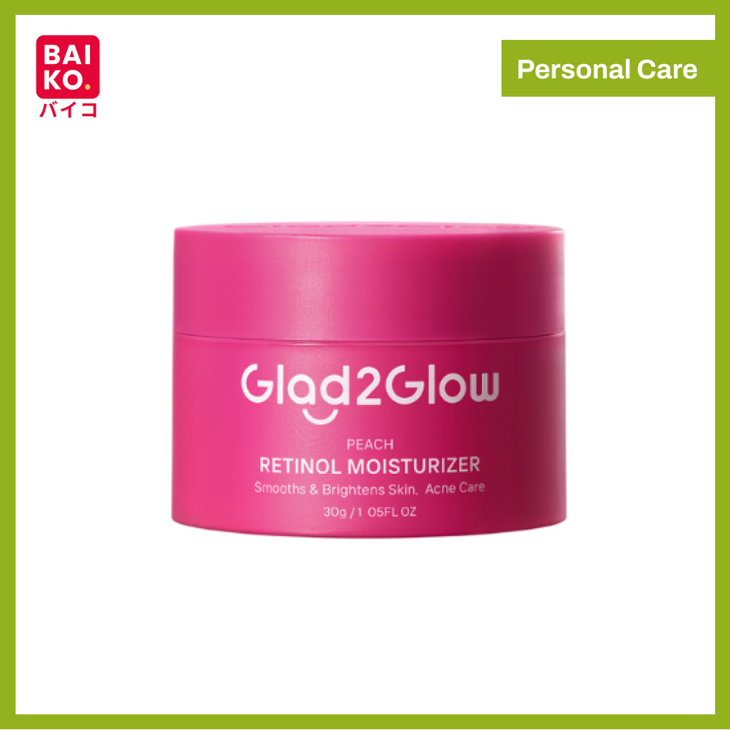 Glad2Glow Peach Retinol Moisturizer 30gr
