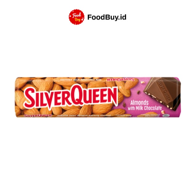 SilverQueen Almonds With Milk Chocolate 58 gr