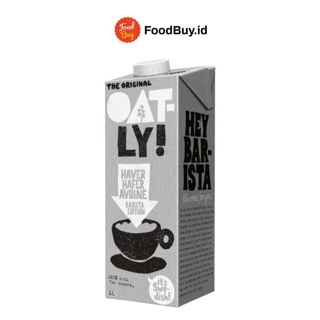 The Original Oatly Oat Drink Barista Edition 1 L