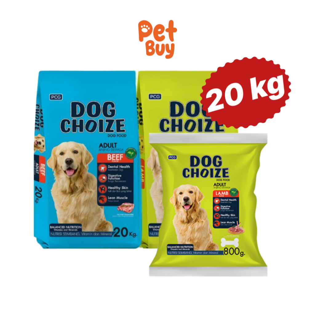 1 Sak - Dog Choize Lamb Flavor 20 kg