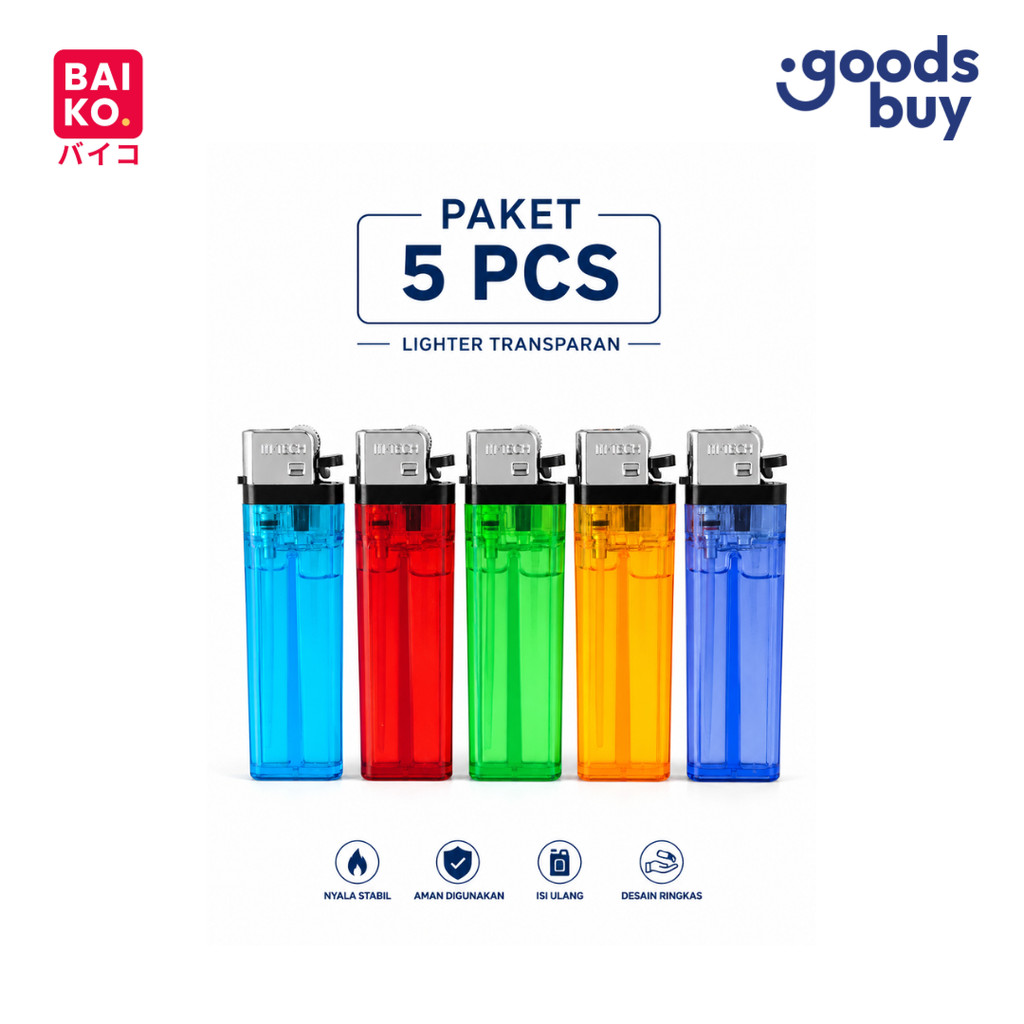 Paket 5 Pcs - M2000 Korek Klasik CS001