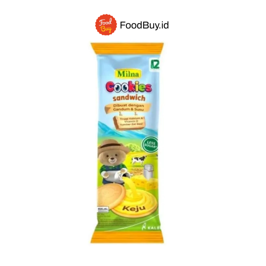 Milna Cookies Sandwich Rasa Keju 24gr