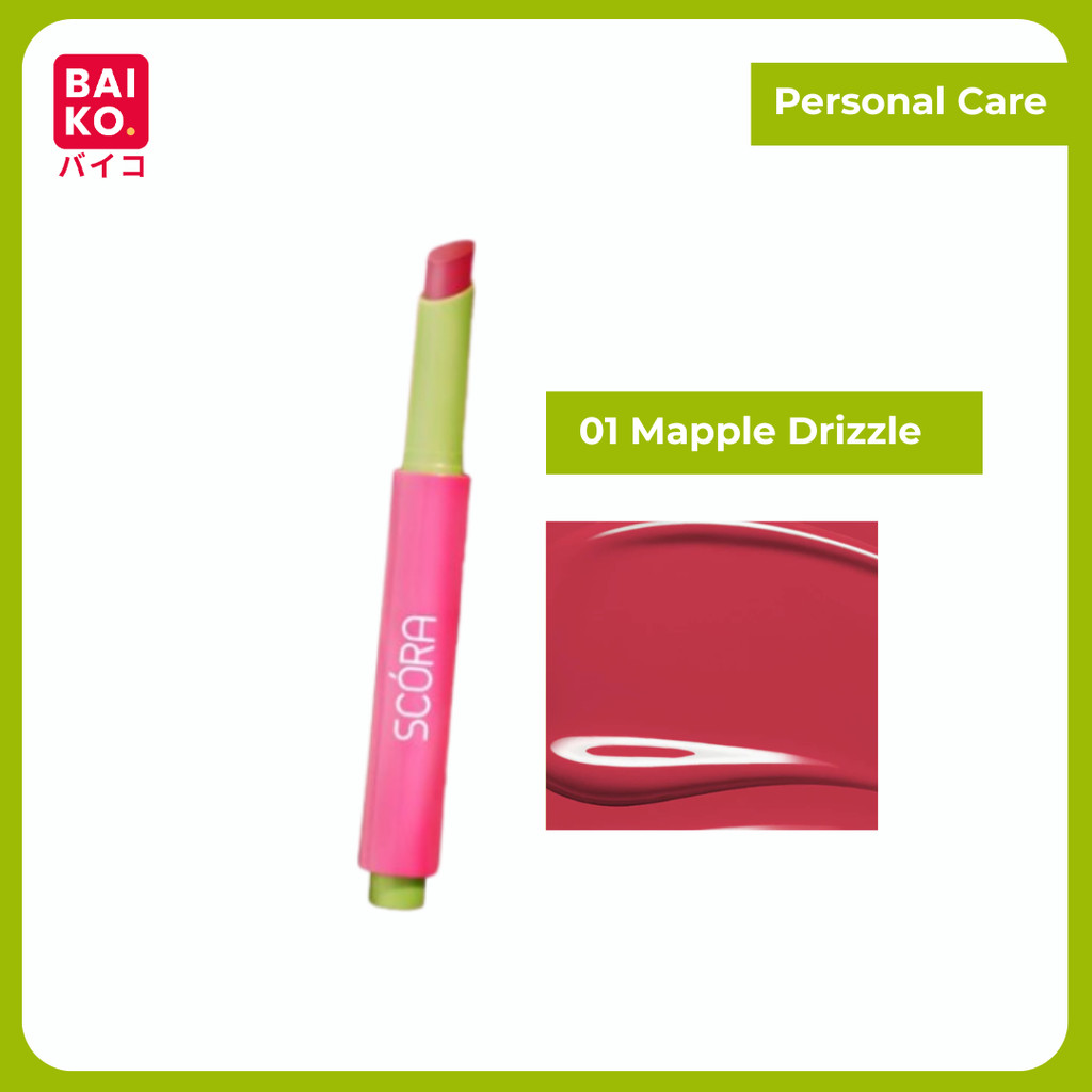 Scora Bloop Pop 01 Mapple Drizzle Gloss Balm 21gr