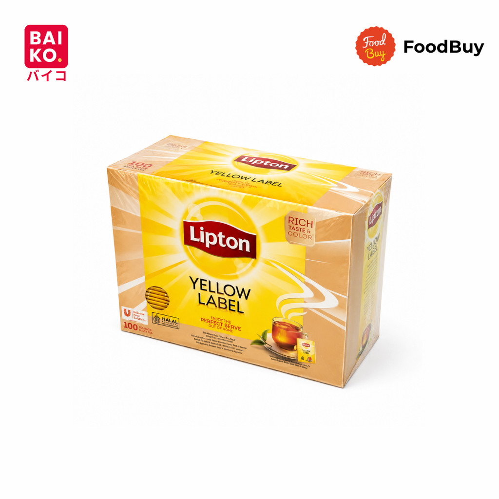 Lipton Tea Yellow Label 200g (100 pcs)