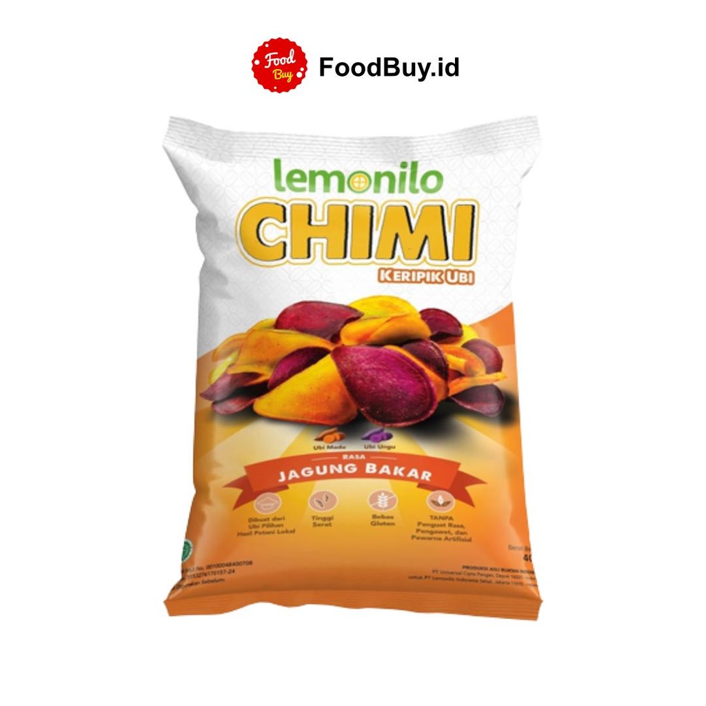Lemonilo Chimi Keripik Ubi Rasa Jagung Bakar 40 gr