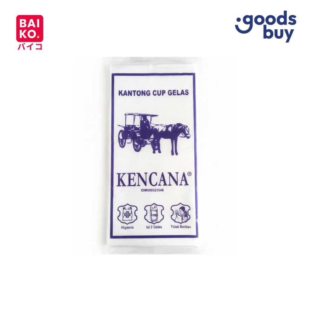 1 Pack - Plastik Kantong 2 GLS 10x40 cm (Isi -/+ 60 Pcs)