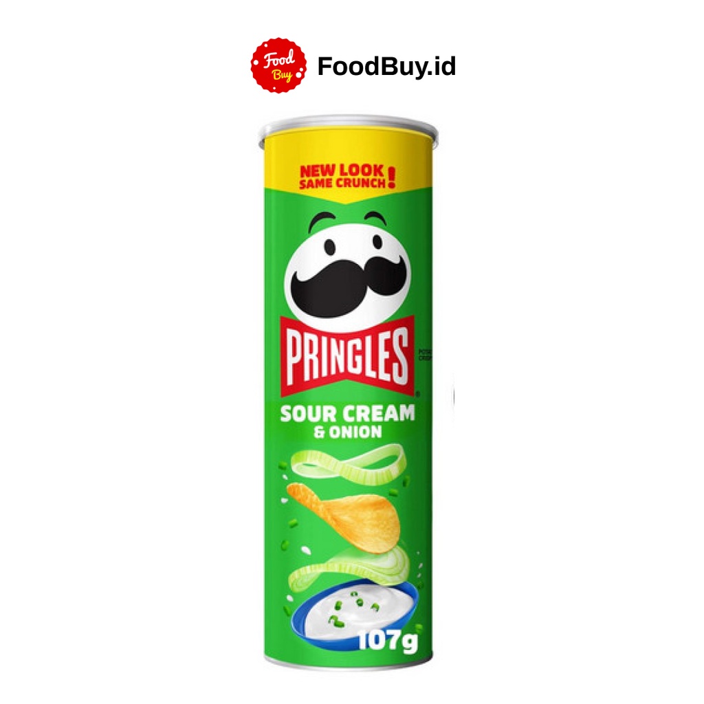Pringles Sour Cream & Onion 107 gr