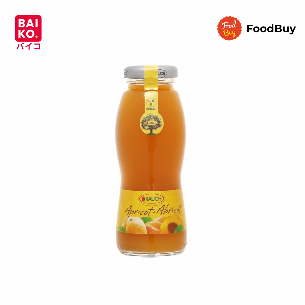 Rauch Apricot Juice Glass Bottle 200ml