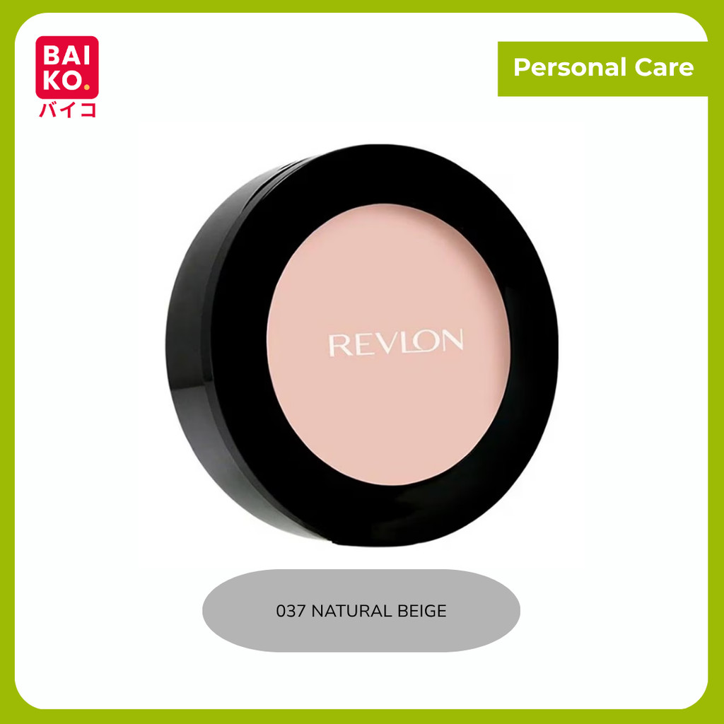 Revlon Powdery Foundation Spf 15 Compact 14gr (Natural Beige = 37)