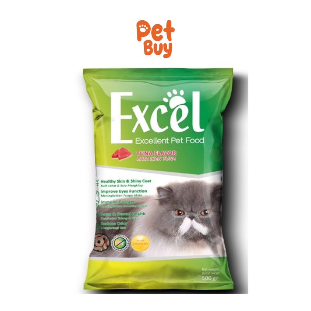 Excel Cat Tuna Bentuk Donat 500 gr