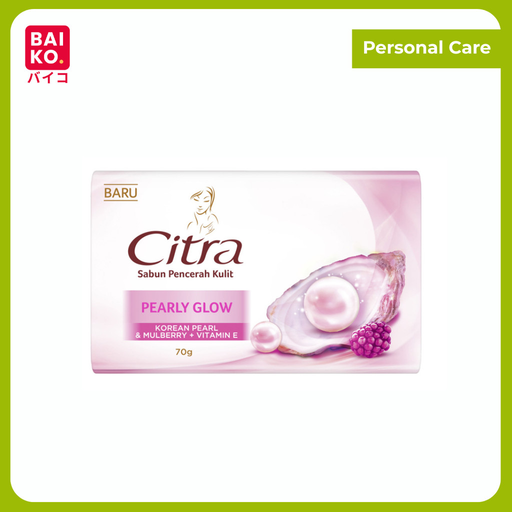 Citra Sabun Batang Pearly Glow 70gr