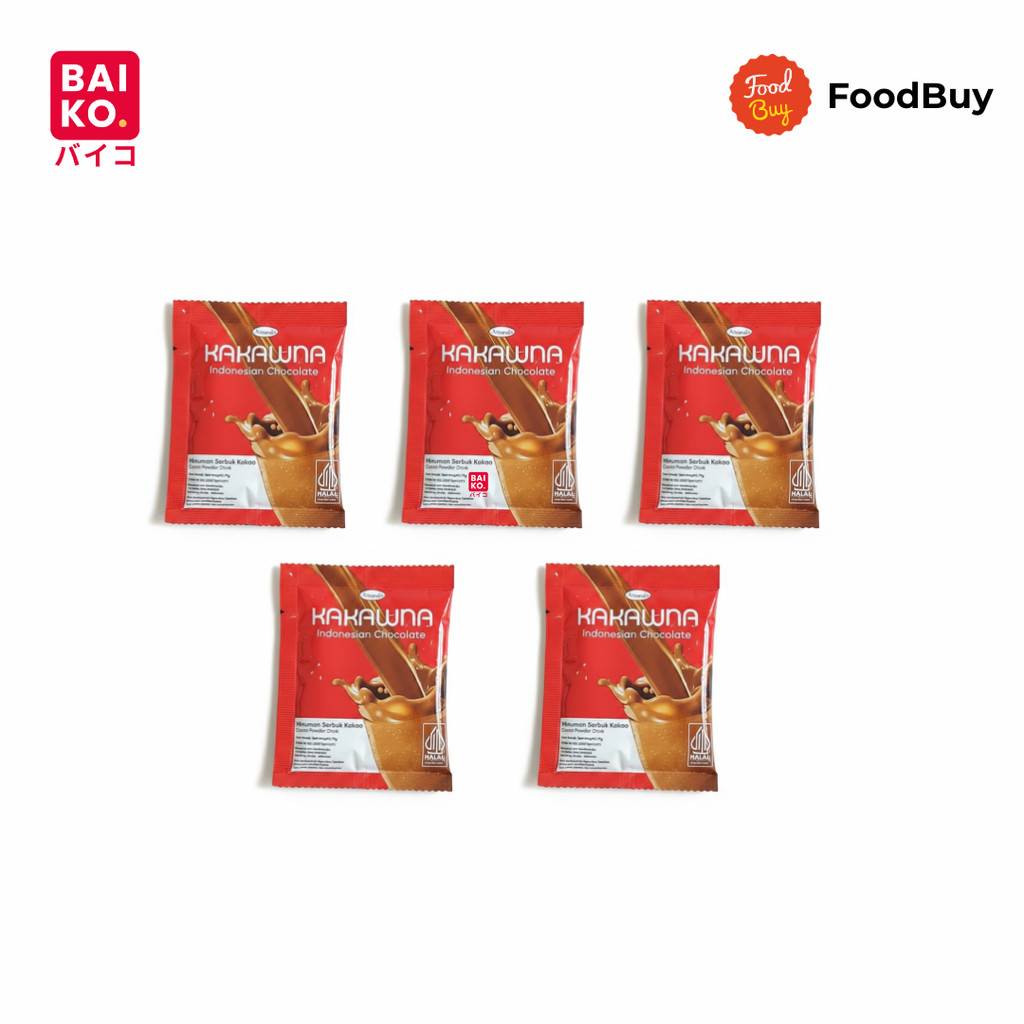 Paket 1 Rtg - Kakawna Chocolate Powder Drink Isi 5 Sachet 135gr