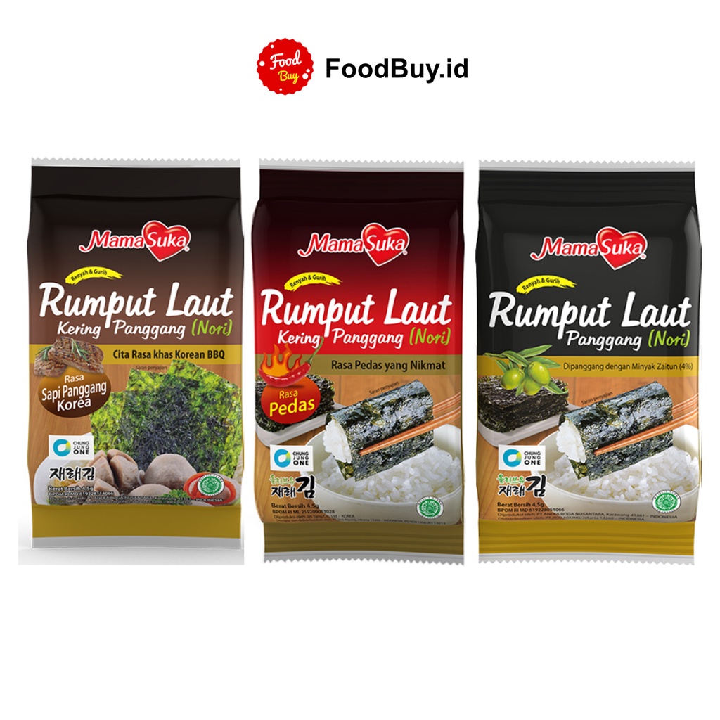 Mama Suka Rumput Laut 9 g Isi 2