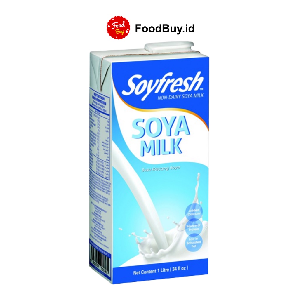 Soyfresh Soya Milk/Susu Sari Kedelai 1 ltr
