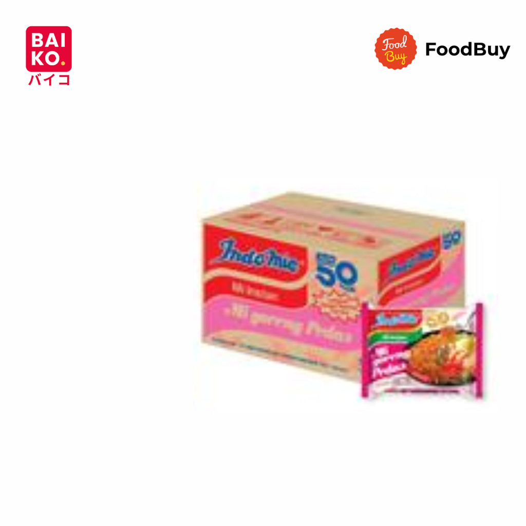 Indomie Goreng Pedas 79 gr 1 Dus (40 Pcs)