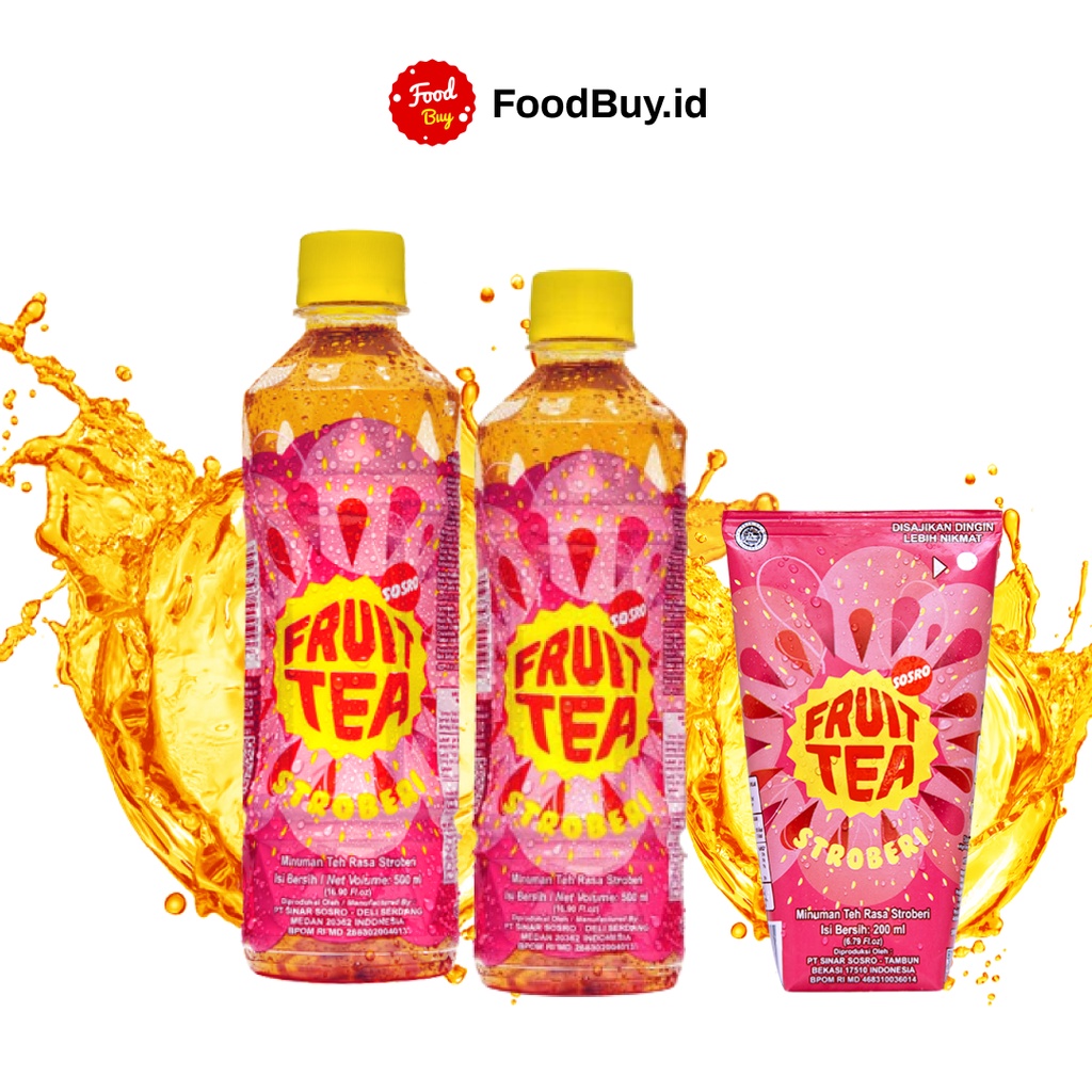 Sosro Fruit Tea Strawberry