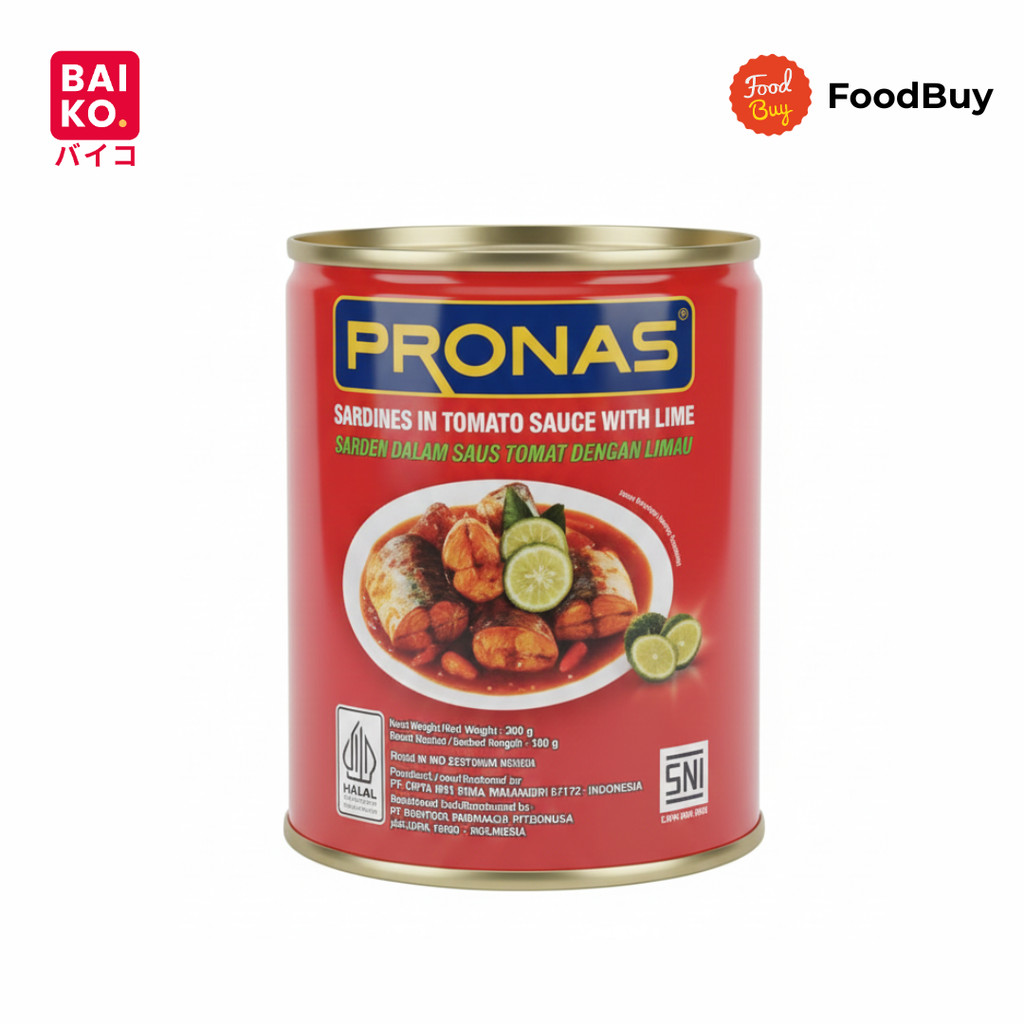 Pronas Sarden Saus Tomat Dengan Limau 300 gr
